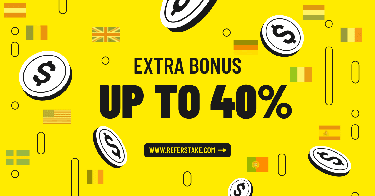 Up to 40% Extra